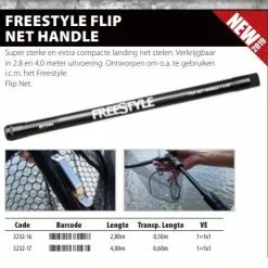 Spro Free Style Net Handle 2.8 Meter