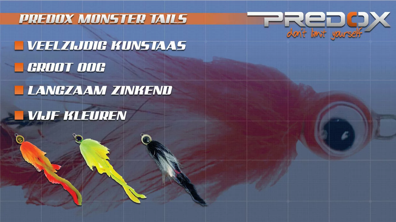 Predox Monstertail Red/ Black 21 Gram 3 Predox Monstertail Red/ Black 21 Gram