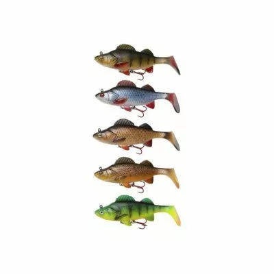 Dam Effzett NaturalPerch Paddle Tail 18 Cm95 Gram Fire Tiger 3 Dam Effzett NaturalPerch Paddle Tail 18 Cm95 Gram Fire Tiger