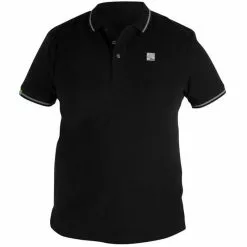 Preston Black Polo Maat L
