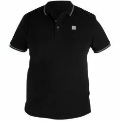Preston Black Polo Maat M